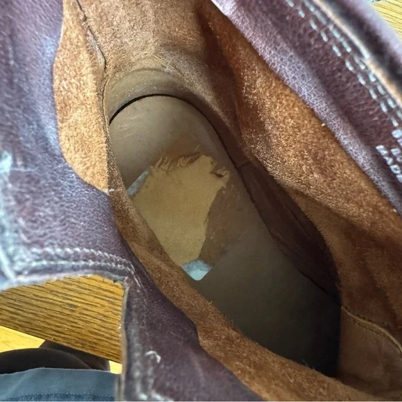 Frye Veronica Redwood Combat Booties - Picture 8 of 8